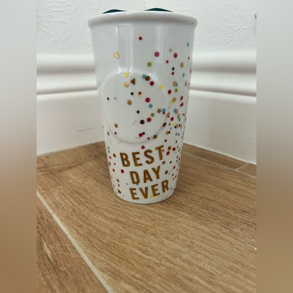 Starbucks White Ceramic Mug Base